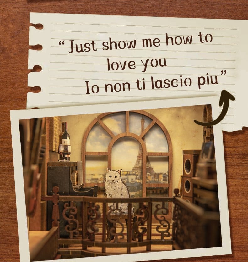 Book Nook The Secret Rhythm 23 x 11 cm - Image 13