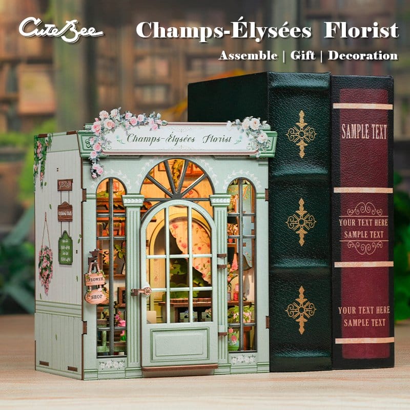 Miniature House Model Kit Champs-Élysées Florist 18 x 16 cm - Image 2