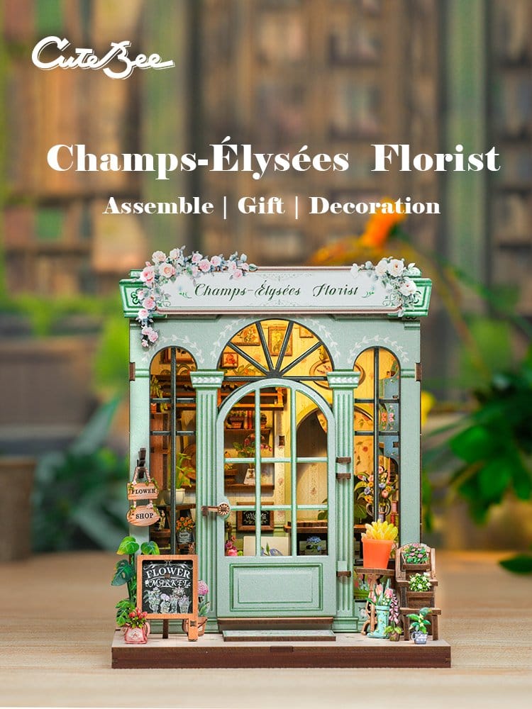 Miniature House Model Kit Champs-Élysées Florist 18 x 16 cm - Image 3