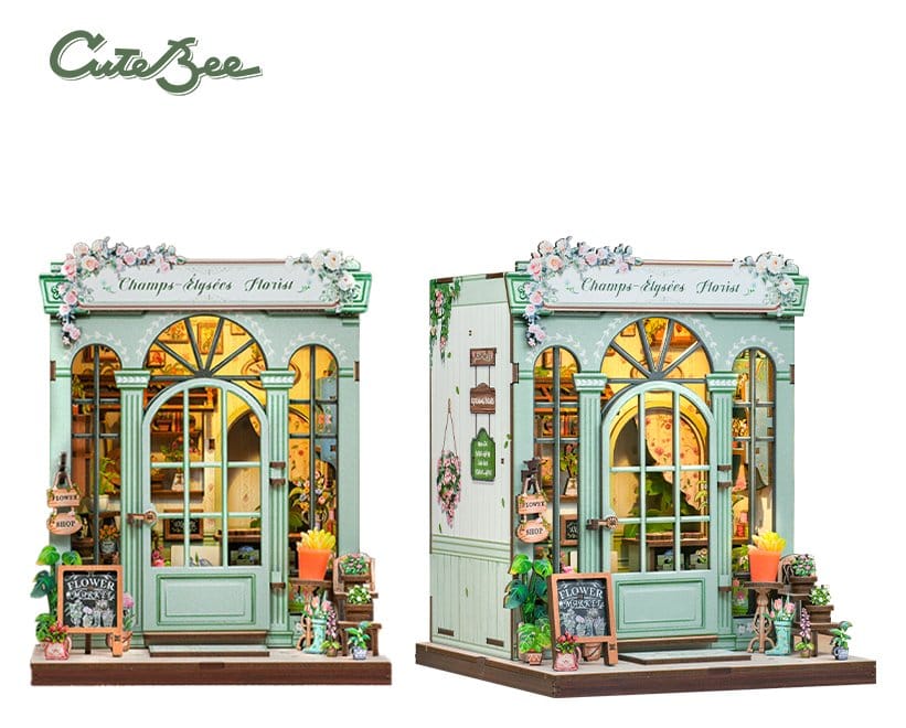 Miniature House Model Kit Champs-Élysées Florist 18 x 16 cm - Image 10