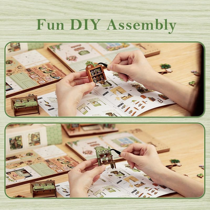 Miniature House Model Kit Champs-Élysées Florist 18 x 16 cm - Image 12