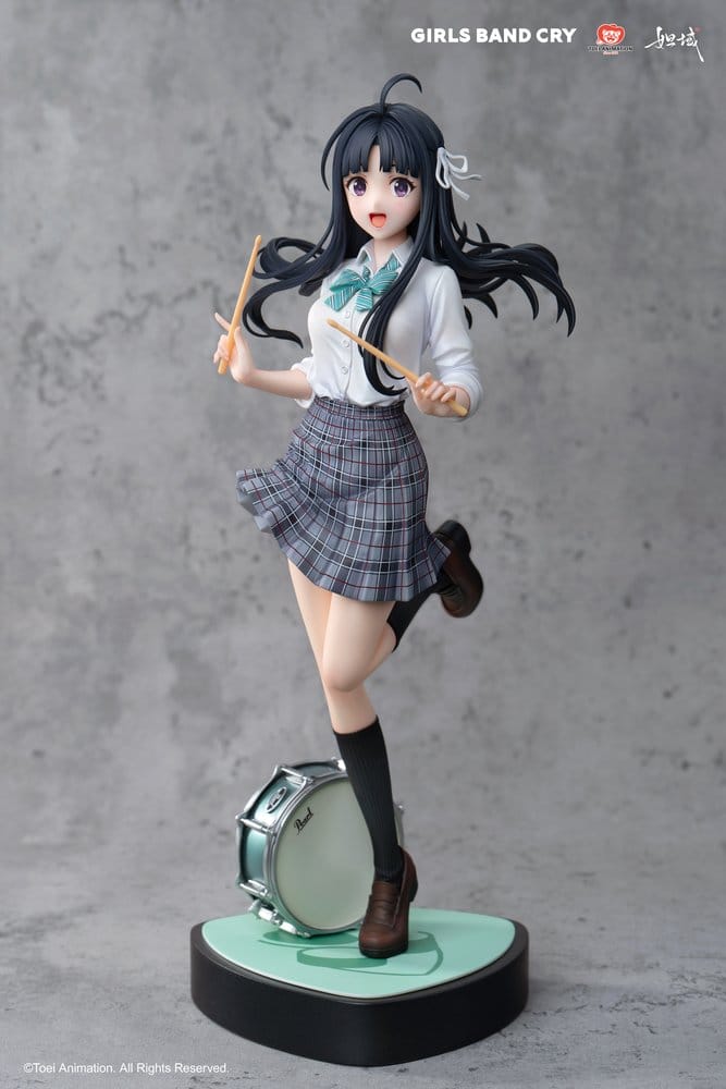 Girls Band Cry Natsu wo Mankitsu shite Sakebe Series No. 2 PVC Statue 1/7 Subaru Awa 26 cm