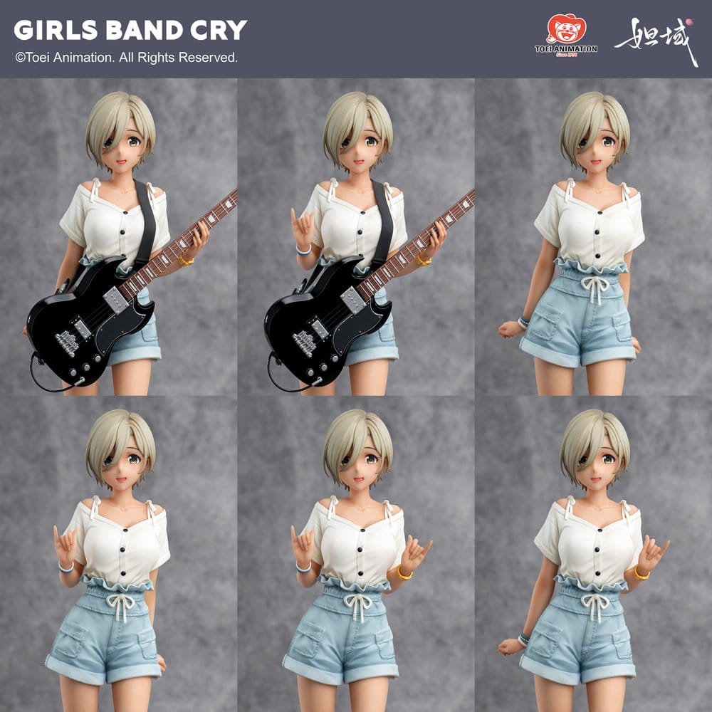 Girls Band Cry Natsu wo Mankitsu shite Sakebe Series No. 3 PVC Statue 1/7 Rupa 26 cm - Image 9
