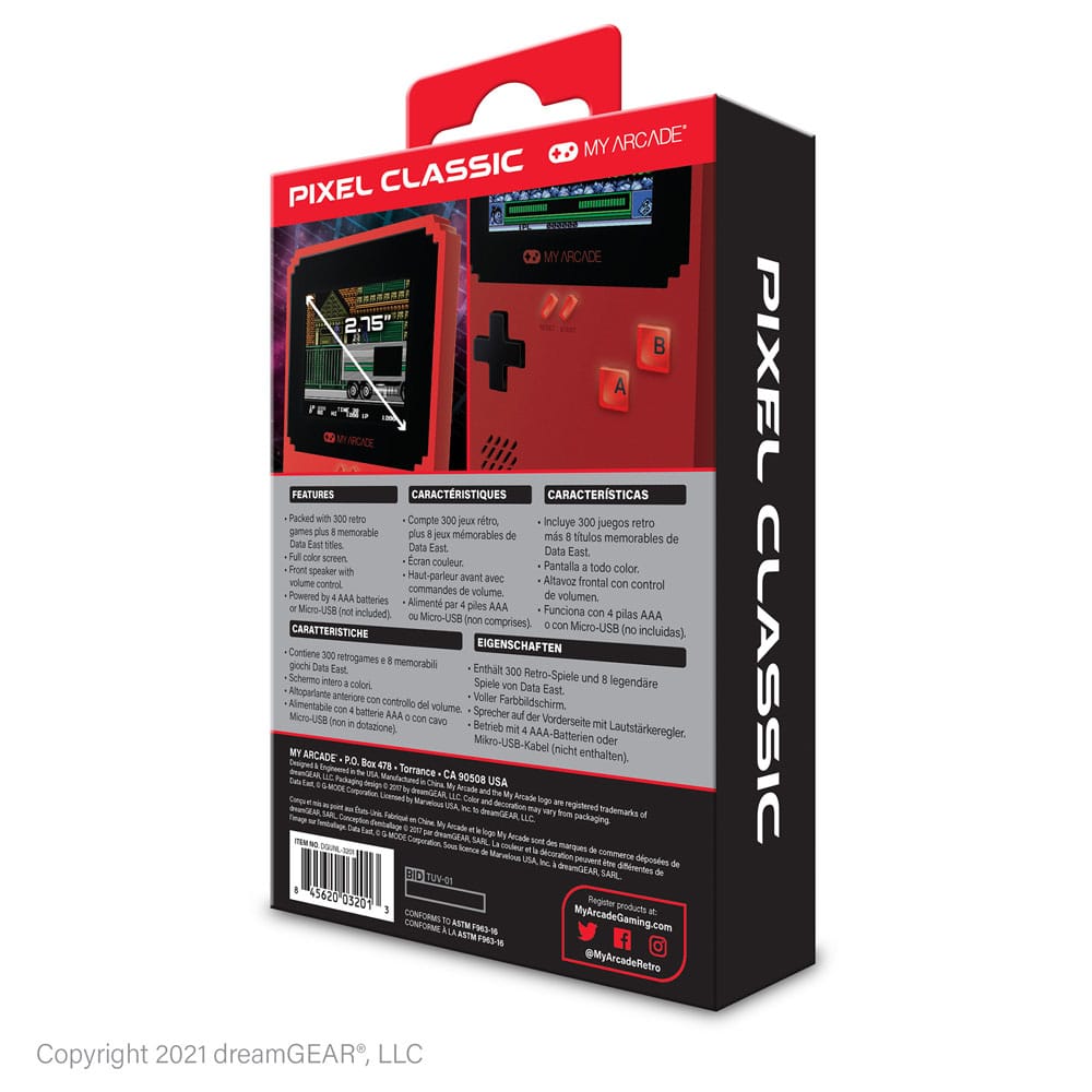 My Arcade Portable Gaming System Pixel Classic - Image 4
