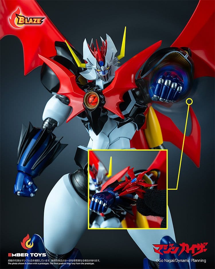Mazinger BLAZE Series Diecast Action Figure Mazinkaiser (Original Version) 26 cm - Image 4