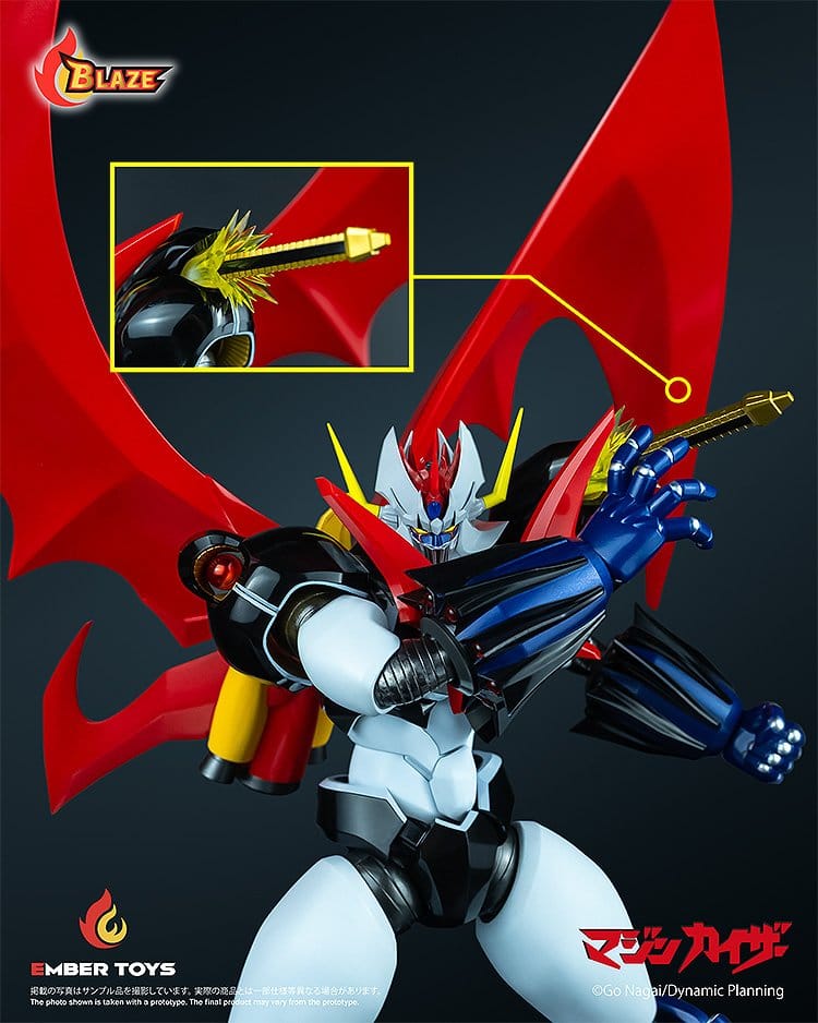Mazinger BLAZE Series Diecast Action Figure Mazinkaiser (Original Version) 26 cm - Image 7