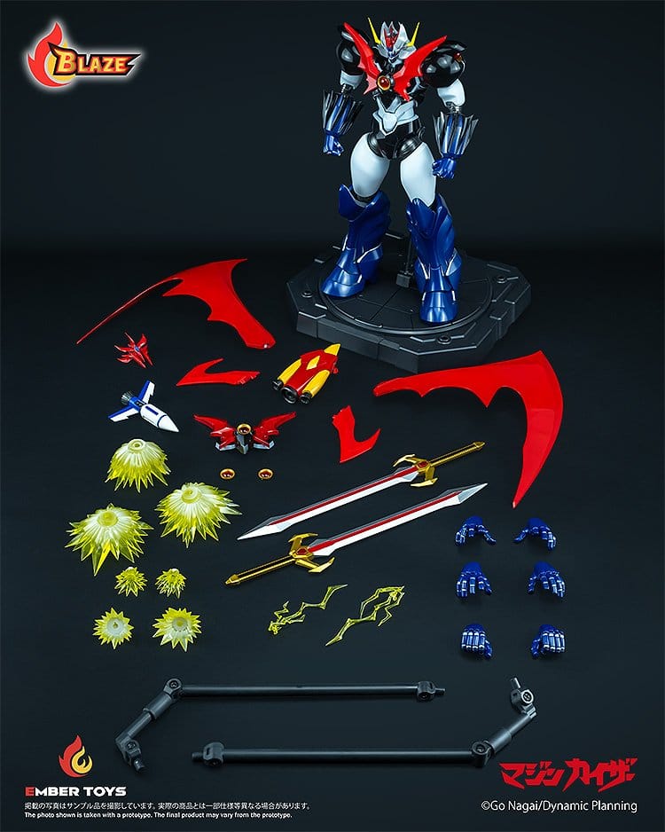 Mazinger BLAZE Series Diecast Action Figure Mazinkaiser (Original Version) 26 cm - Image 13