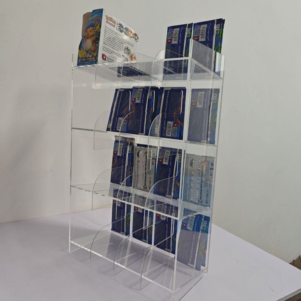 Acryl Counter Display for Trading Card Booster Packs - Image 2