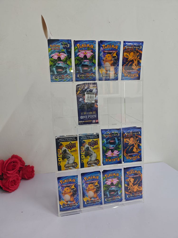 Acryl Counter Display for Trading Card Booster Packs - Image 4