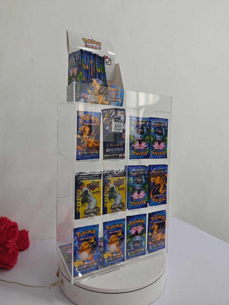 Acryl Counter Display for Trading Card Booster Packs - Image 5