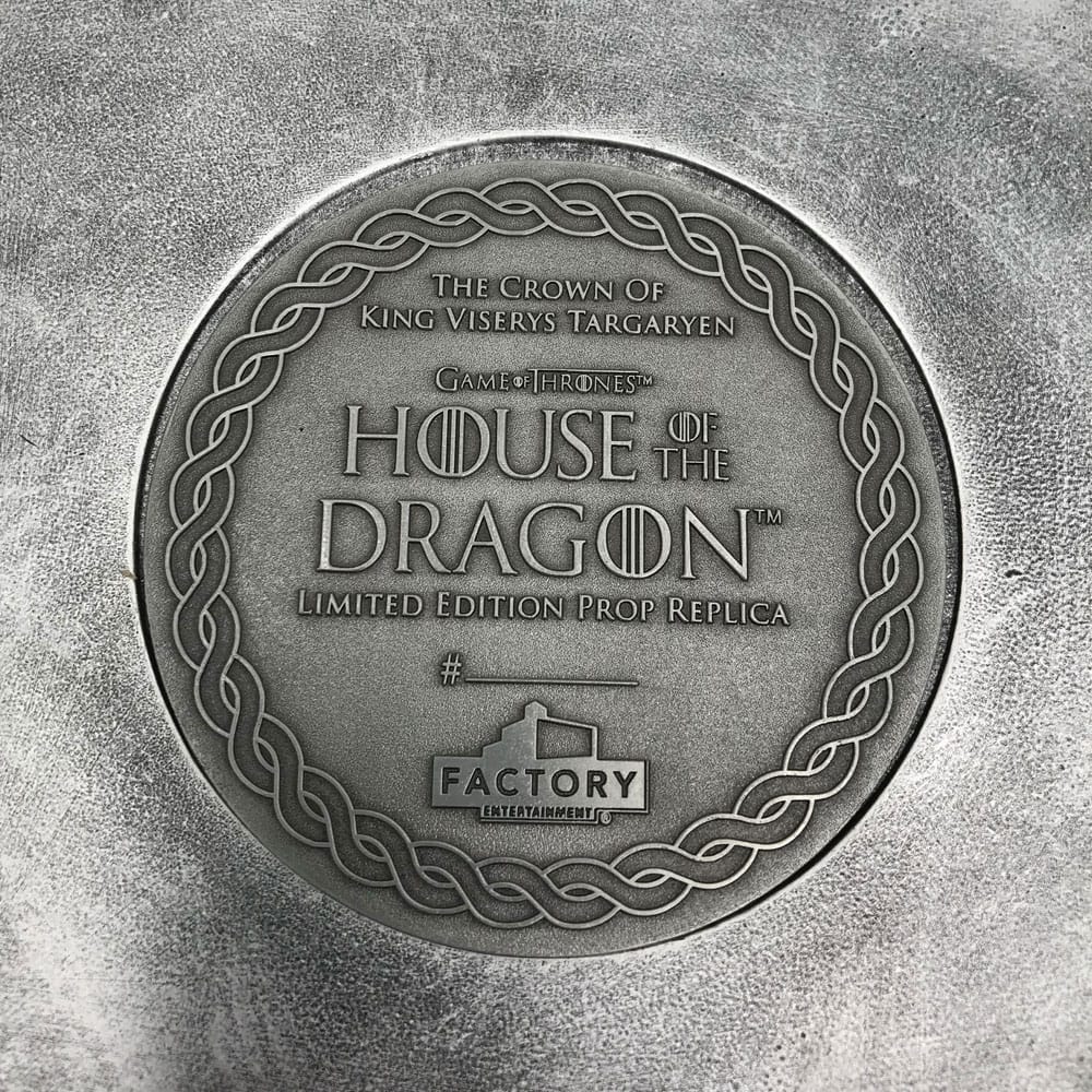 House of the Dragon 1/1 Prop Replica The Crown Of King Viserys Targaryen Limited Edition 15 cm - Image 2