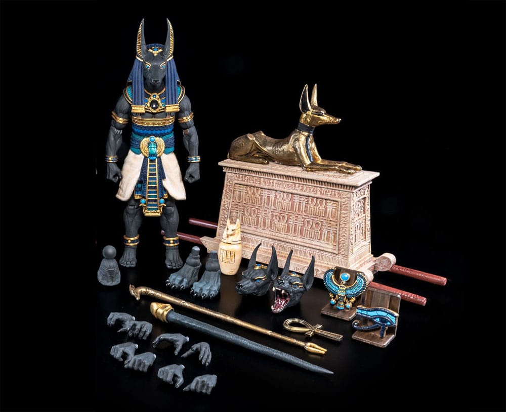 Figura Obscura Actionfigur Anubis Black & Blue - Image 2