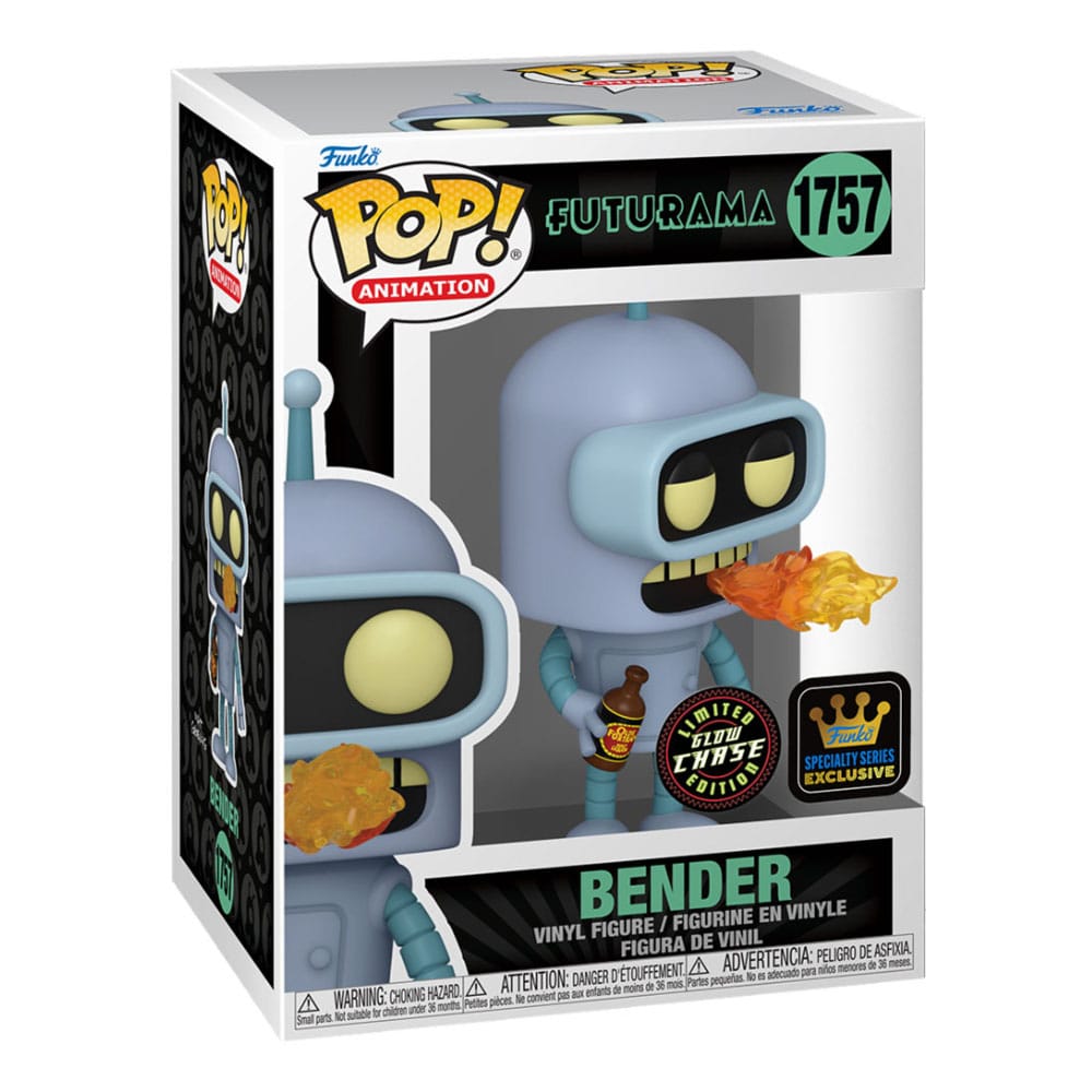 Futurama POP! TV Vinyl Figures Bender w/CH(GW) 9 cm Assortment (6) - Image 5