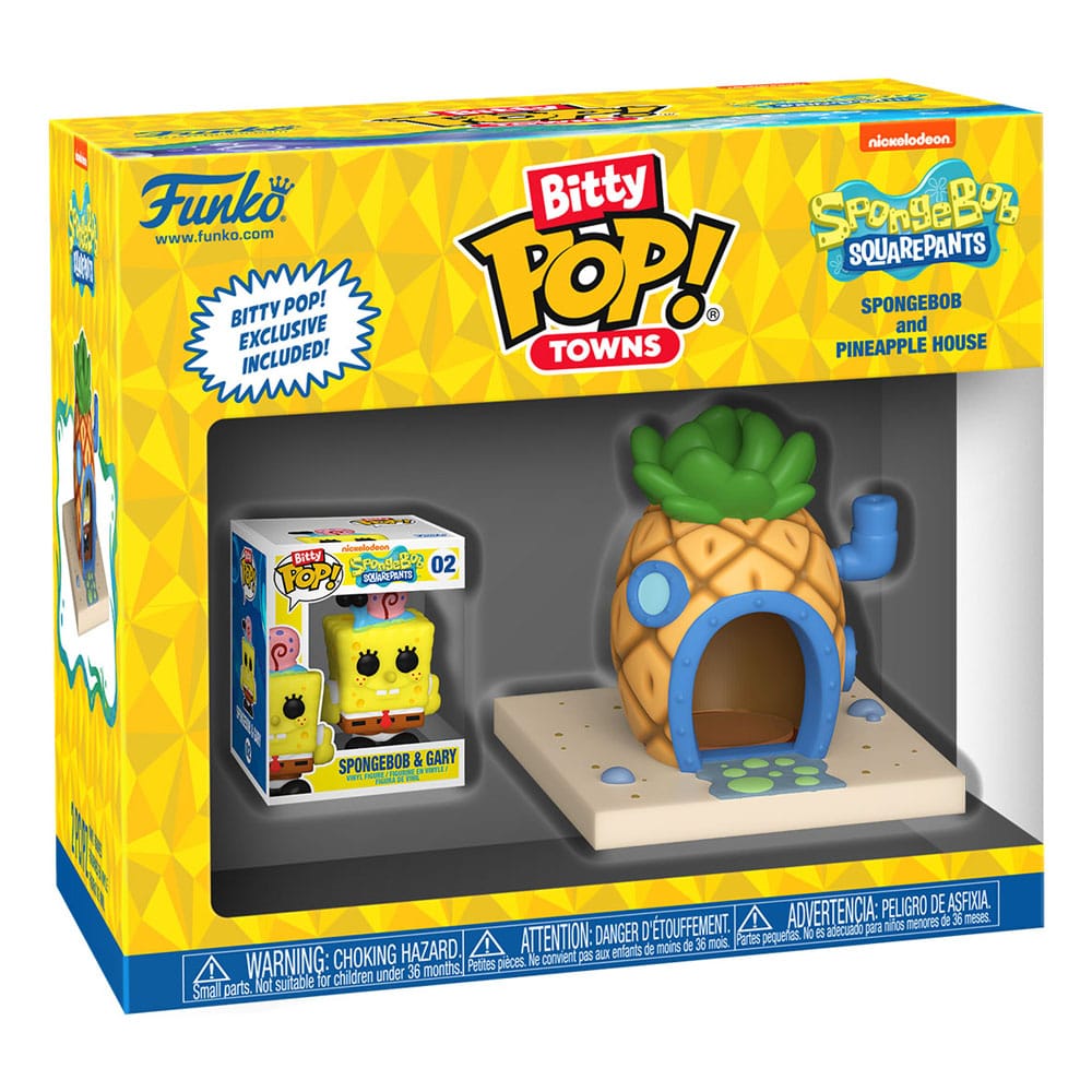 Spongebob Bitty POP! Town Vinyl Figure Spongebob at Home - Image 3