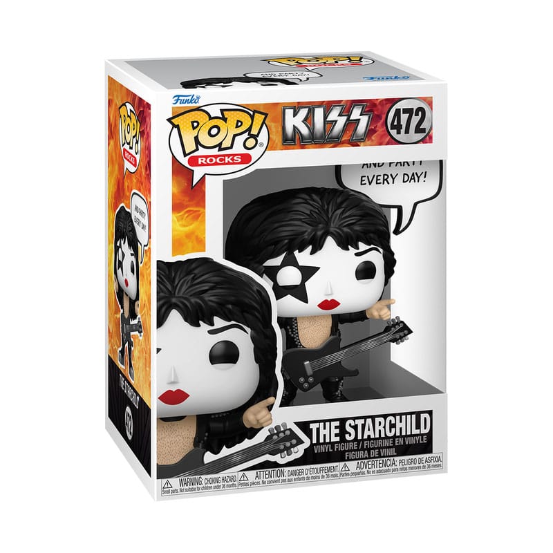 KISS POP! Sayings Vinyl Figure The Starchild(R&R All Night) 9 cm - Image 2