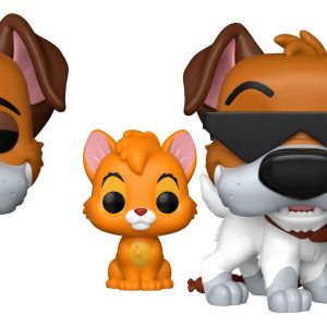 Oliver & Co. POP!&Buddy Movies Vinyl Figures Dodger w/Oliver w/Chase 9 cm Assortment (6)