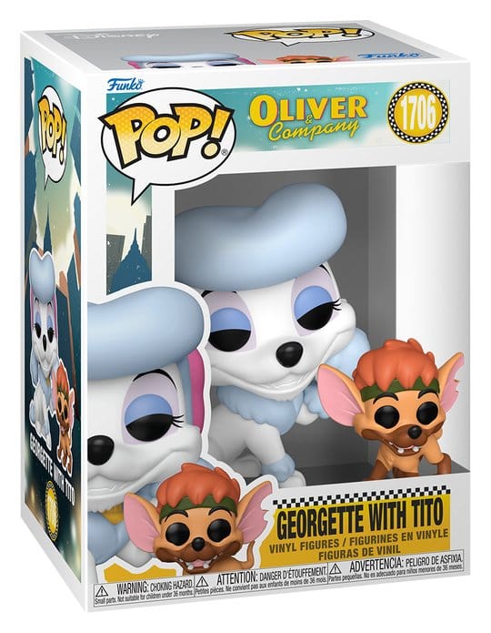 Oliver & Co. POP&Buddy Vinyl Figure Georgette w/Tito 9 cm - Image 2