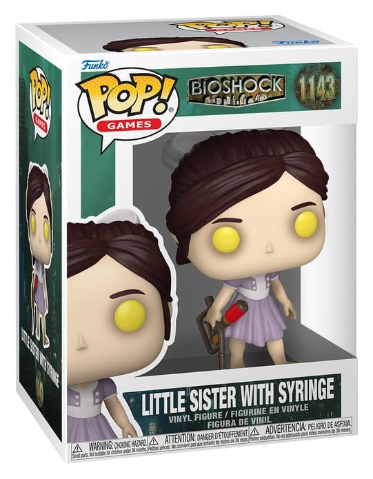 Bioshock POP! Games Vinyl Figure Little Sister w/Syringe 9 cm - Image 2