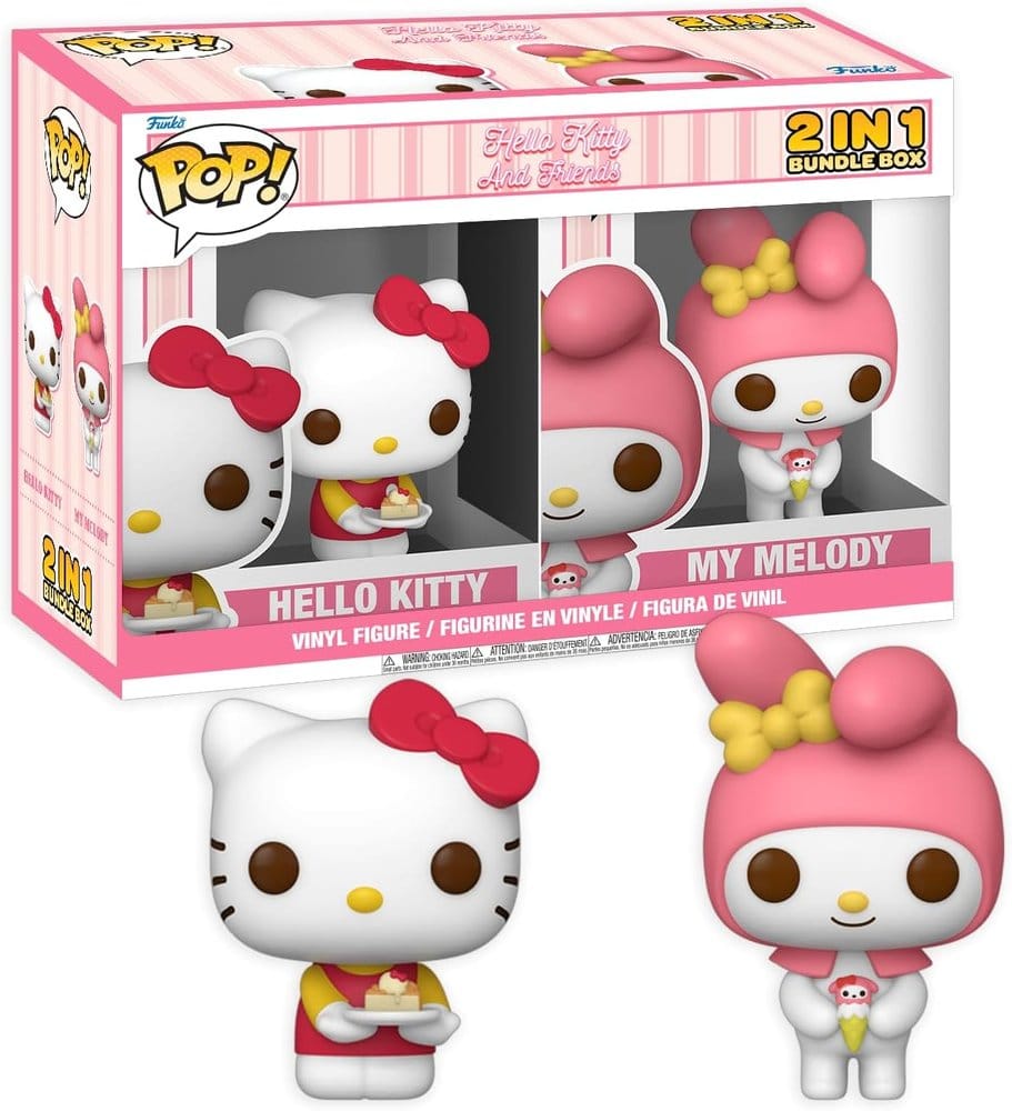 Hello Kitty Exclusive Box Hello Kitty & My Melody Assembled