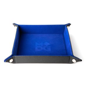 FanRoll Folding Dice Tray Velvet Blue