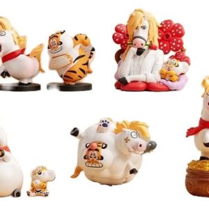 Alexander The Fat TigerBlind Box Mini Figures The Real Crazy Horse Display (8)
