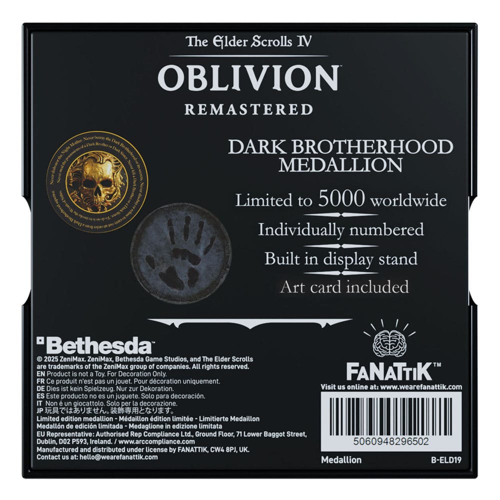 The Elder Scrolls IV: Oblivion Medallion Dark Brotherhood - Image 3