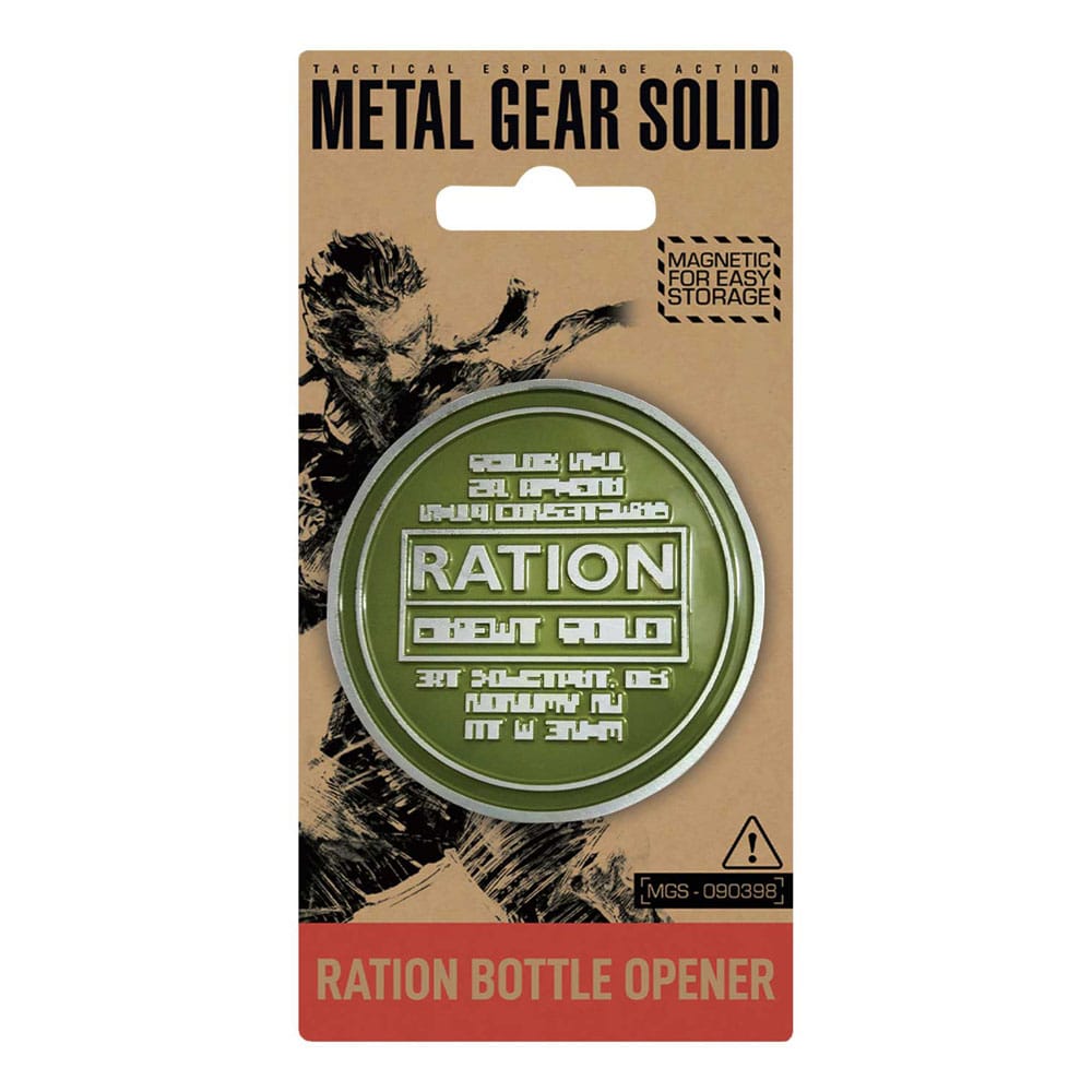 Metal Gear Solid Bottle Opener Solid Ration 8 cm - Image 4