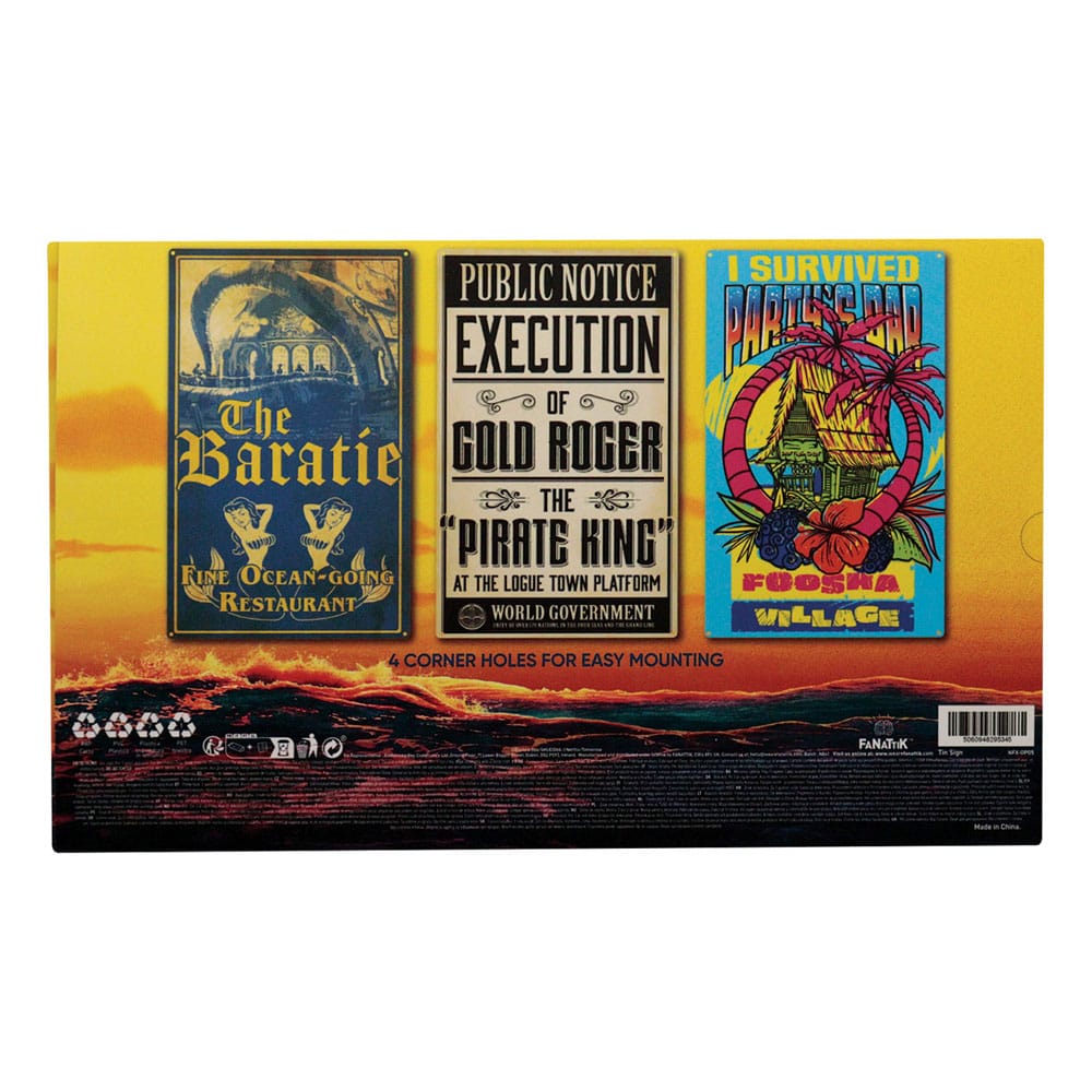 One Piece Tin Signs 3 Pack - Image 3