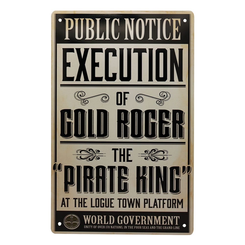 One Piece Tin Signs 3 Pack - Image 6