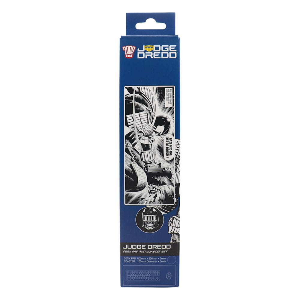 2000 AD Desk Pad & Coaster Set Judge Dredd - Image 4