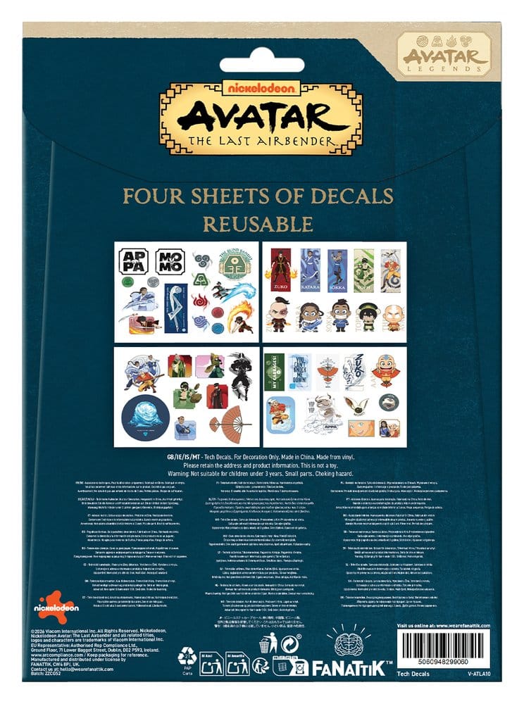 Avatar: The Last Airbender Tech Sticker Pack - Image 4