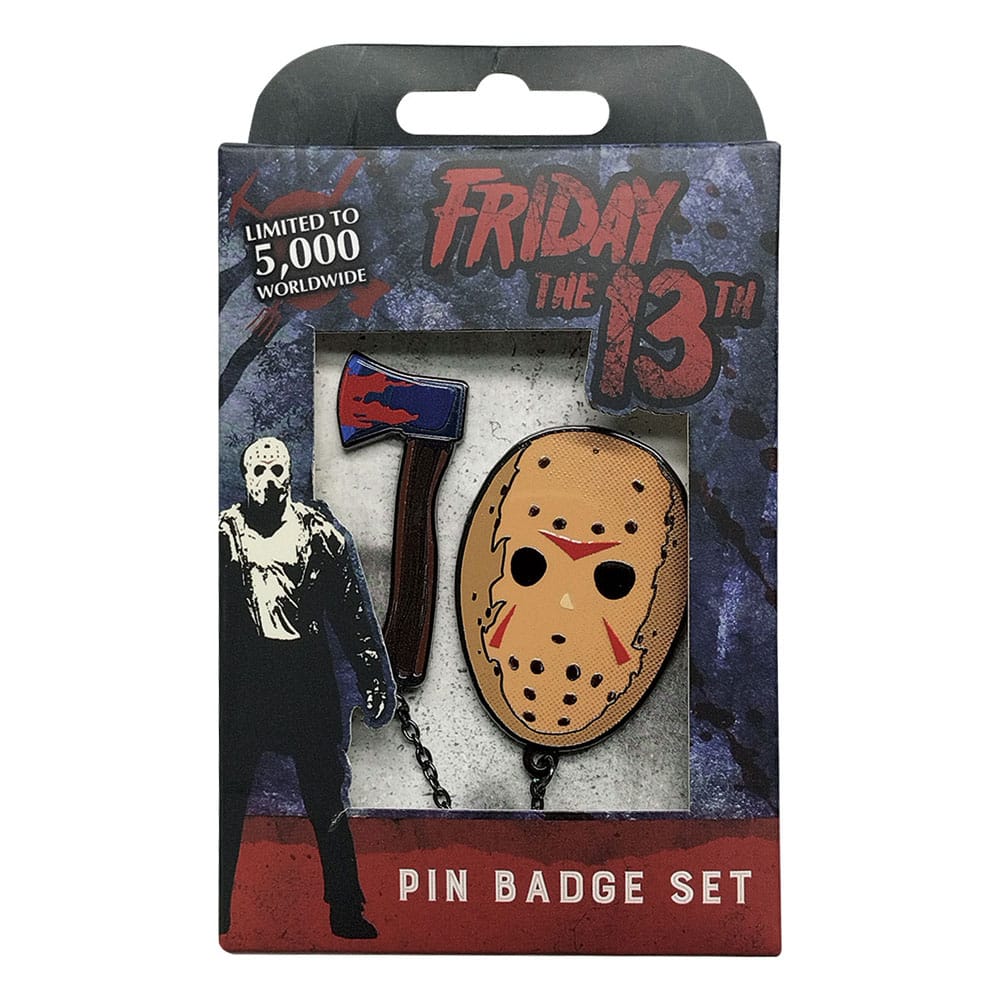 Friday the 13th Pin Badge 2-Pack - Image 3