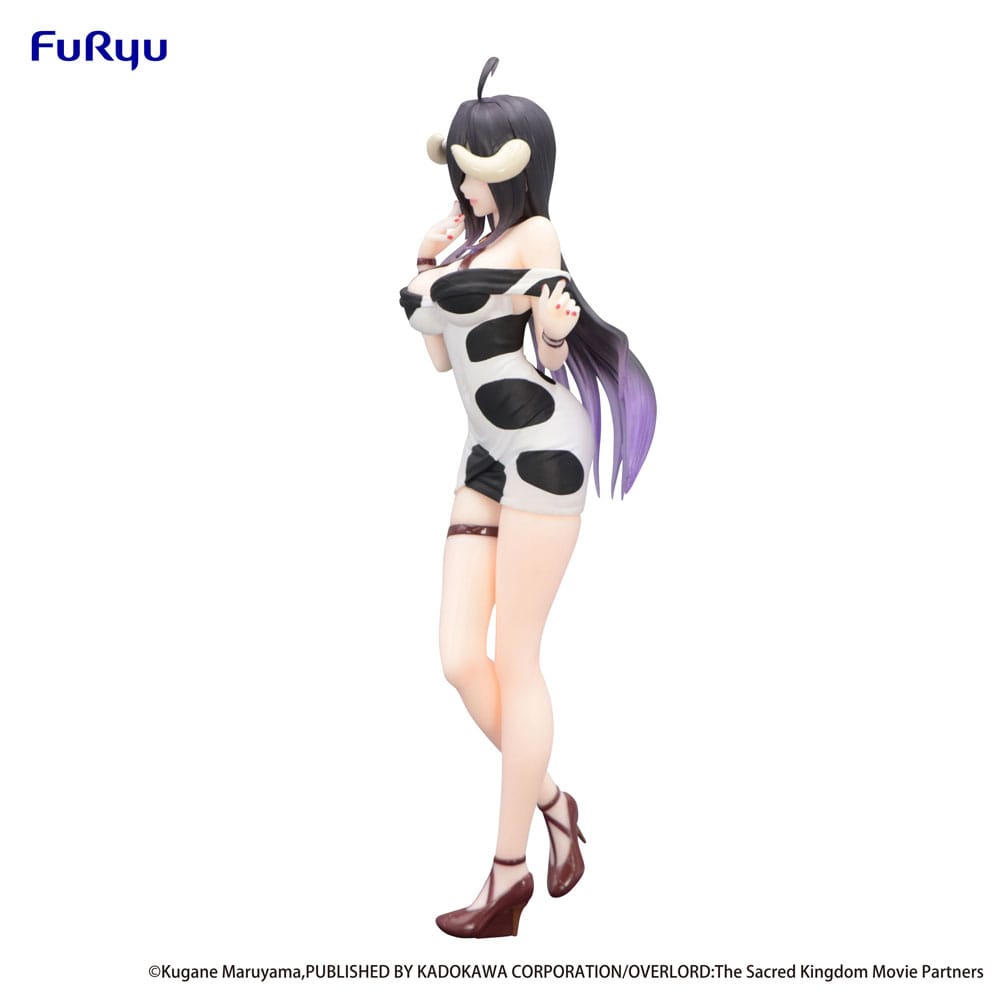 Overlord Trio-Try-iT PVC Statue Albedo Mini Dress Cow Pattern Ver. 21 cm - Image 3