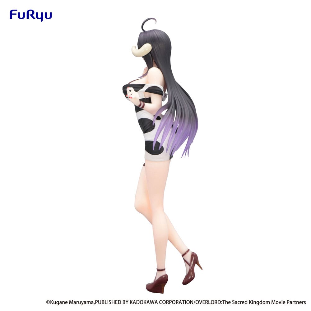 Overlord Trio-Try-iT PVC Statue Albedo Mini Dress Cow Pattern Ver. 21 cm - Image 4