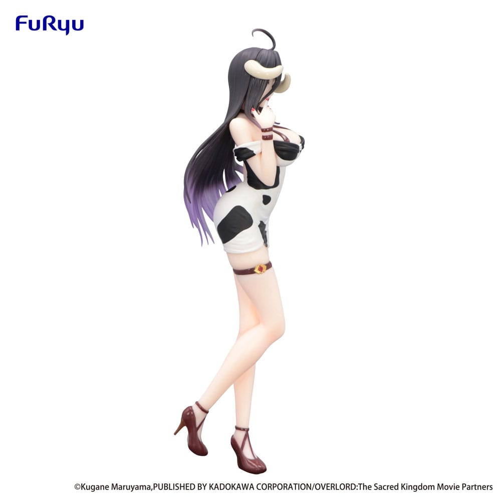Overlord Trio-Try-iT PVC Statue Albedo Mini Dress Cow Pattern Ver. 21 cm - Image 8
