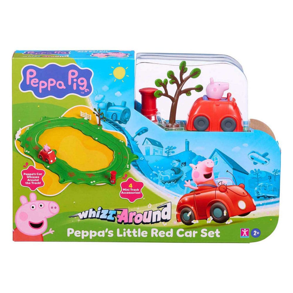 Peppa Pig Whizz Around Peppa's Little Red Car Set - Image 4