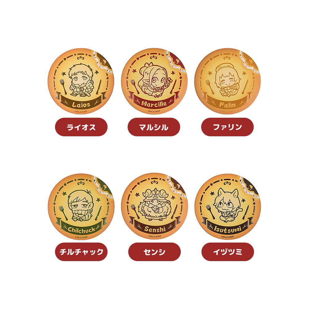 Delicious in Dungeon Pinback Button 6 cm Assortment (6) - Image 2