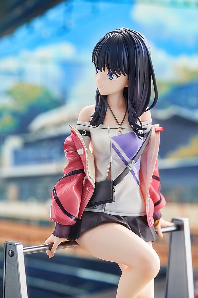 Gridman Universe PVC Statue 1/7 Rikka Takarada: Blue Sky Station 21 cm - Image 4