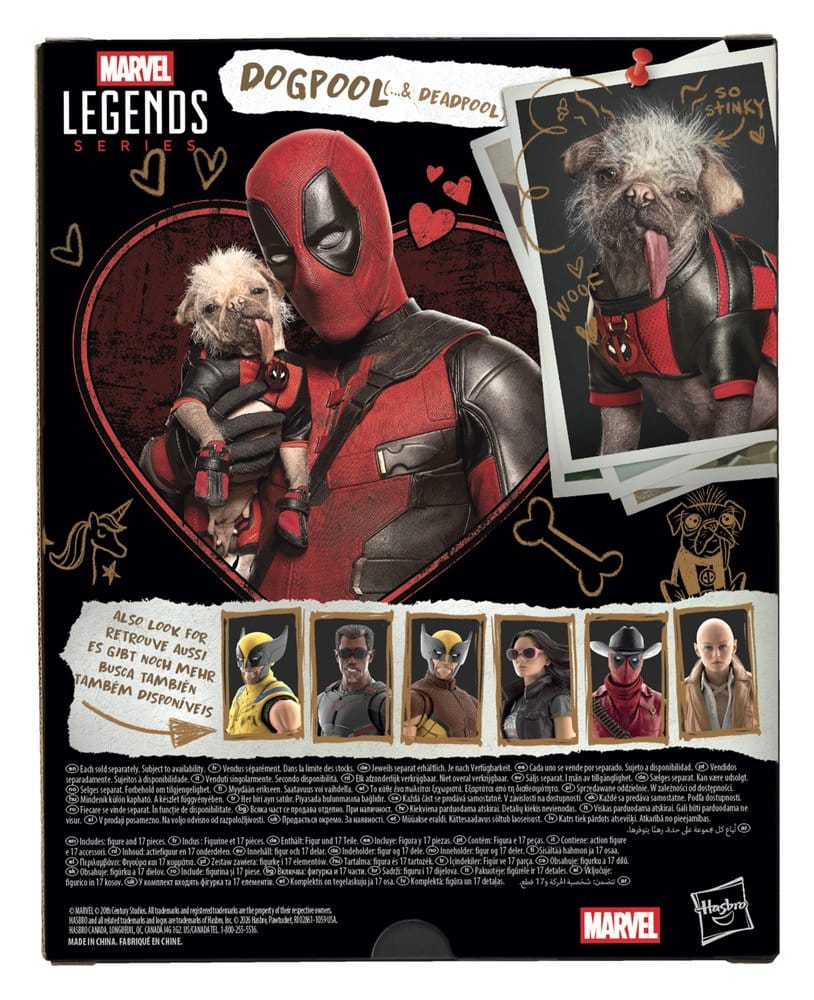 Deadpool & Wolverine Marvel Legends Action Figure Dogpool & Deadpool 15 cm - Image 4