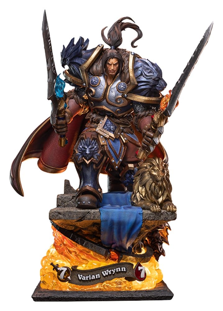 Hearthstone Statue 1/10 Varian Wrynn 31 cm