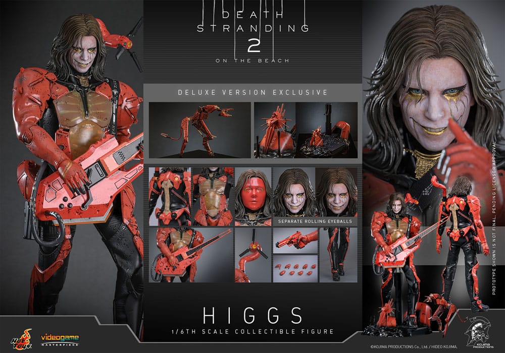 Death Stranding 2: On the Beach Videogame Masterpiece Action Figure 1/6 Higgs (Deluxe Version) 33 cm - Image 15