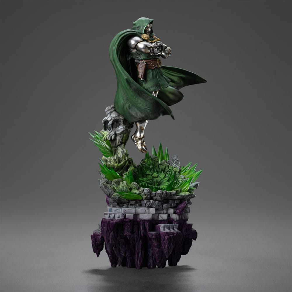 The Infinity Gauntlet Marvel Legends Diorama Statue 1/10 Doctor Doom Deluxe Edition 42 cm - Image 5