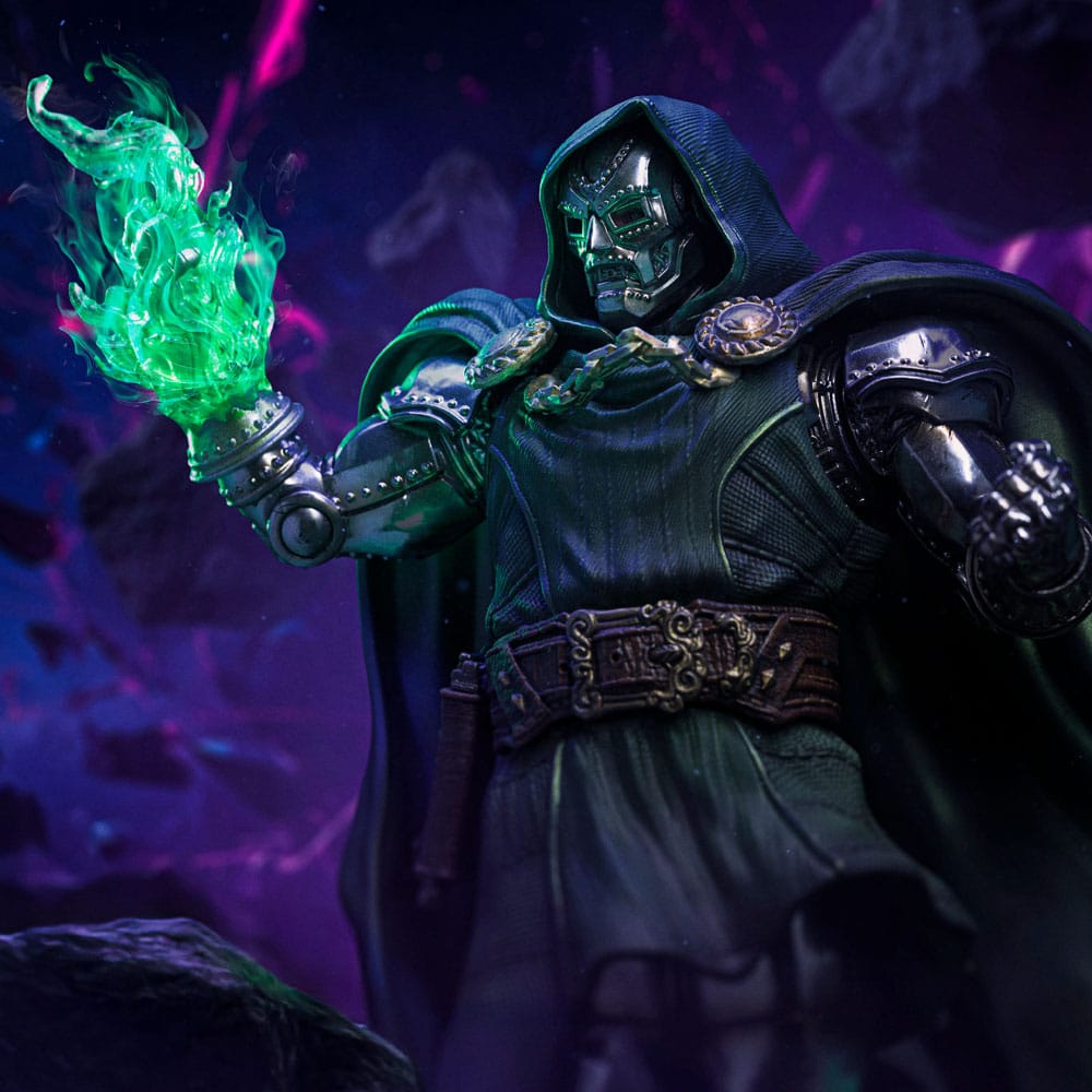 The Infinity Gauntlet Marvel Legends Diorama Statue 1/10 Doctor Doom Deluxe Edition 42 cm - Image 18