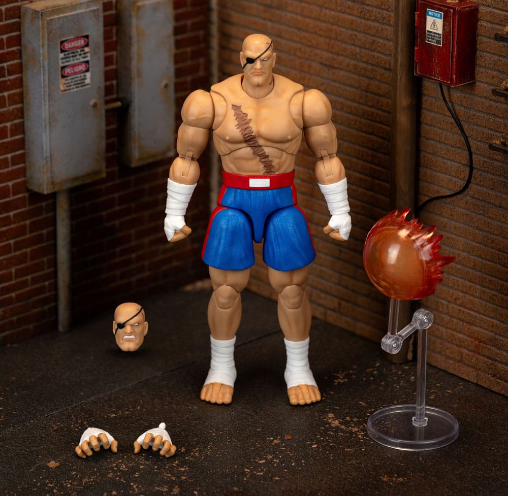 Ultra Street Fighter II: The Final Challengers Action Figure 1/12 Sagat 19 cm - Image 7