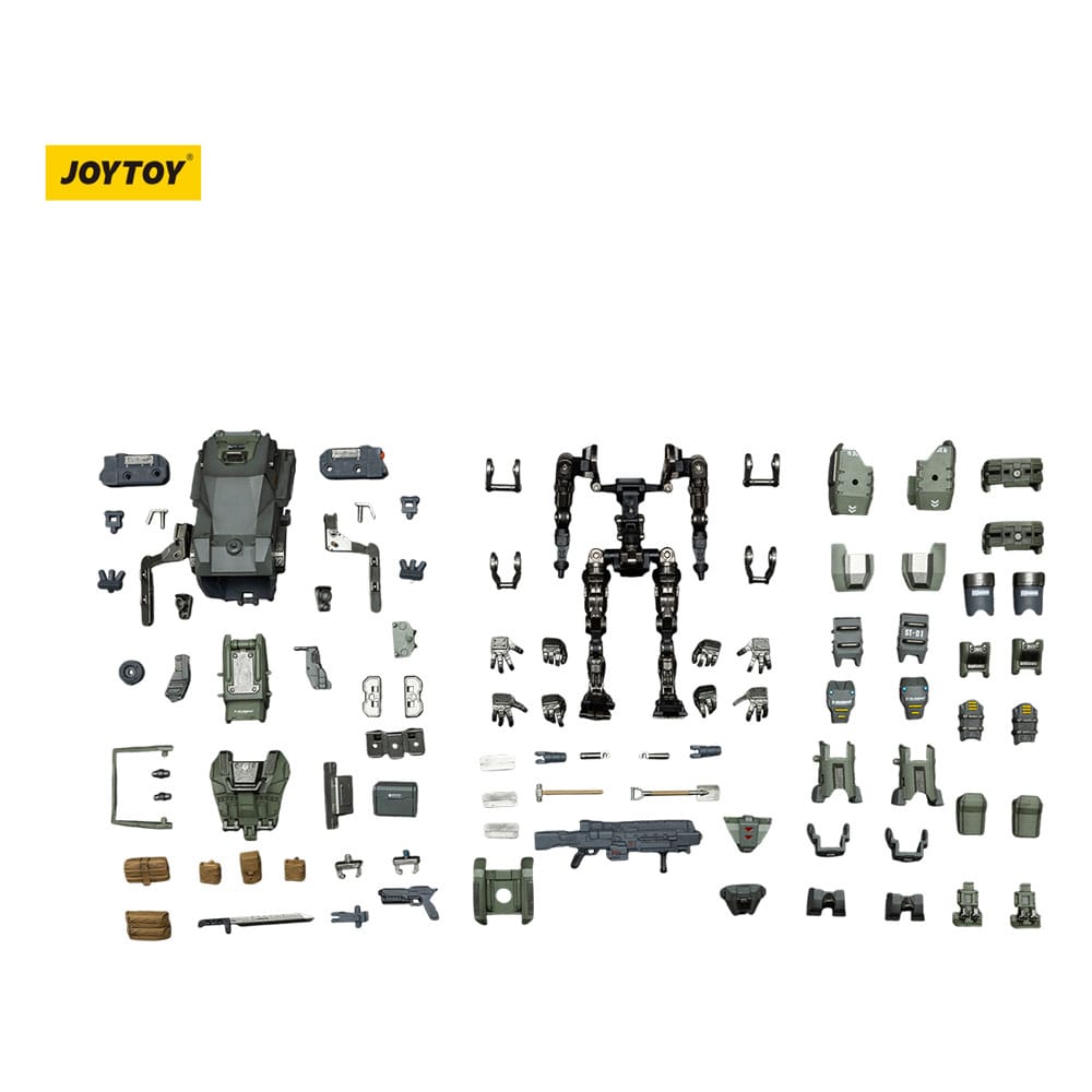 APOC Series Dark Source Action Figur Bedrock Standard Combat Mecha 17 cm - Image 4