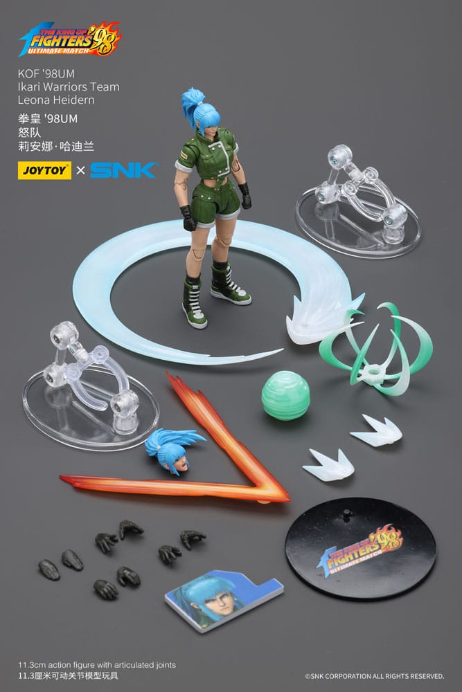 The King Of Fighters '98 Action Figure Hero Team Leona Heidern 11 cm - Image 2