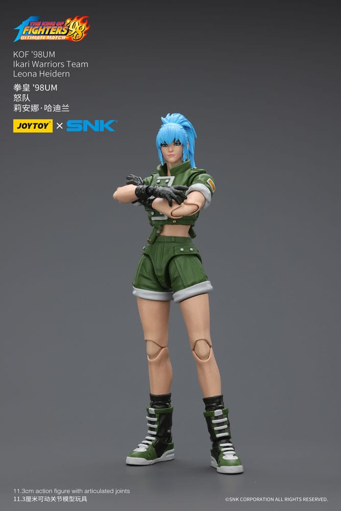 The King Of Fighters '98 Action Figure Hero Team Leona Heidern 11 cm - Image 3