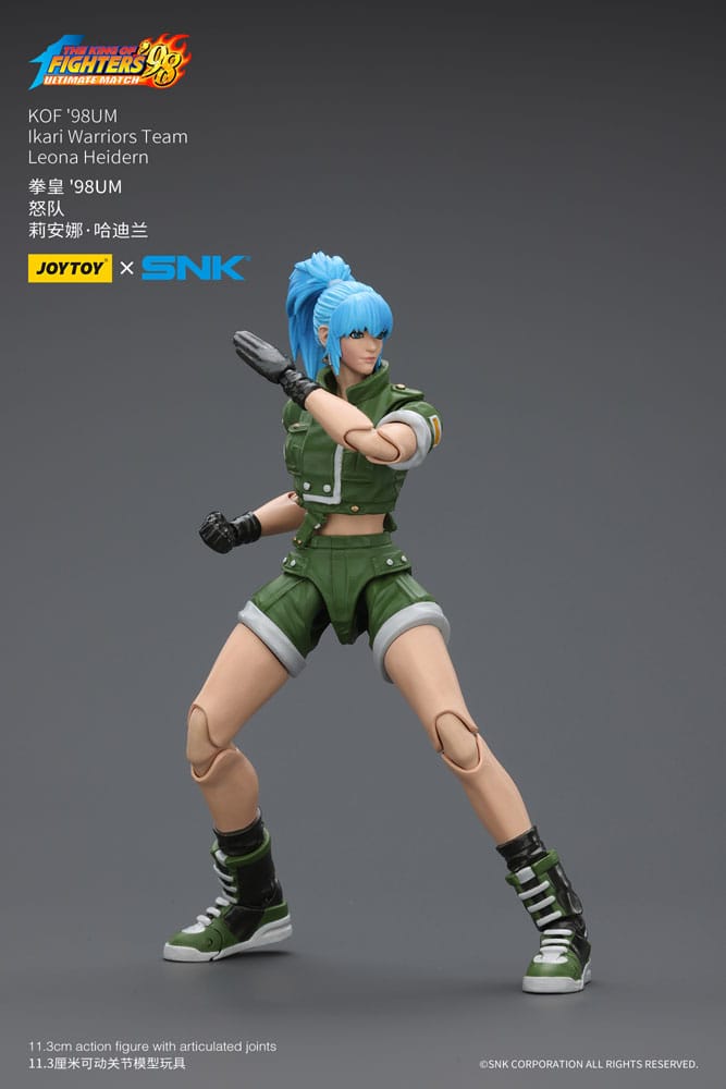 The King Of Fighters '98 Action Figure Hero Team Leona Heidern 11 cm - Image 4