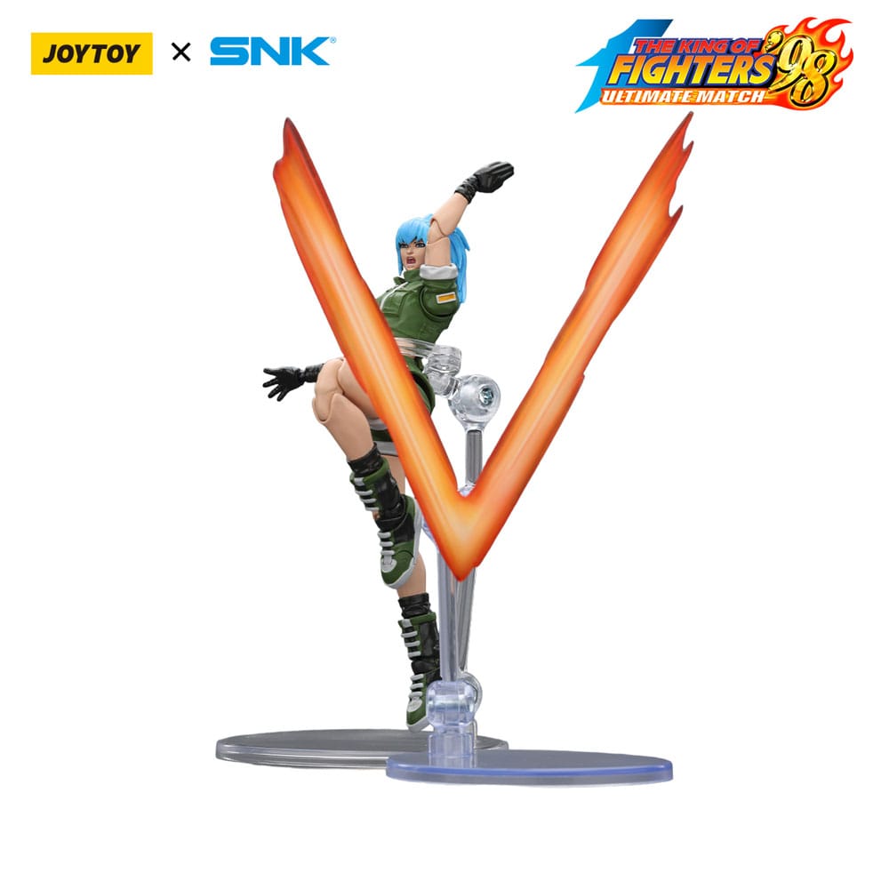 The King Of Fighters '98 Action Figure Hero Team Leona Heidern 11 cm - Image 11
