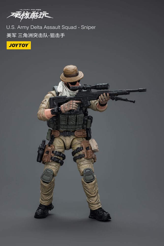 Hardcore Coldplay Action Figure 1/18 U.S. Army Delta Assault Squad Sniper 11 cm - Image 3